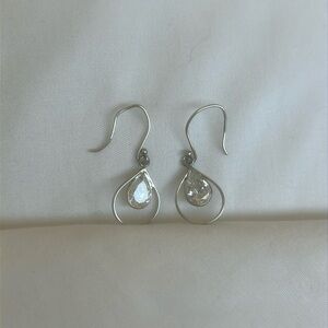 Silver Dangly Earrings